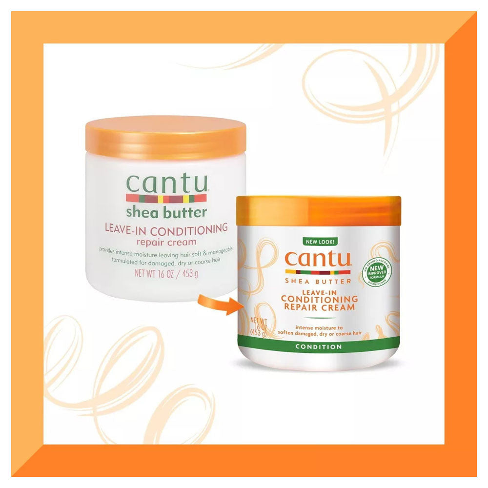 Cantu Shea Butter Leave In Conditioning Repair Cream, 16 Oz